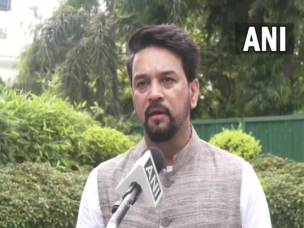Union Information and Broadcasting Minister Anurag Thakur (Photo/ANI)