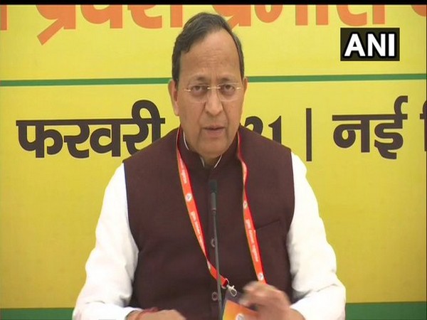 Bharatiya Janata Party national general secretary Arun Singh (file pic/ANI).