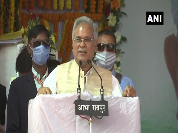 Chhattisgarh Chief Minister Bhupesh Baghel (file pic/ANI).