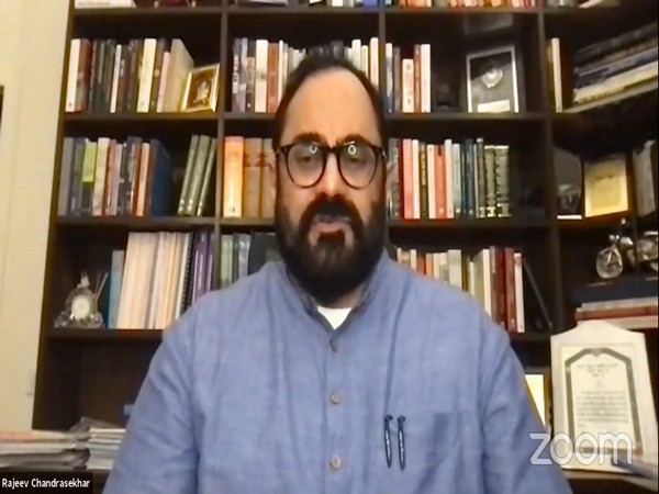 Minister of State for Electronics and IT, and Skill Development & Entrepreneurship Rajeev Chandrasekhar (Photo/Twitter)