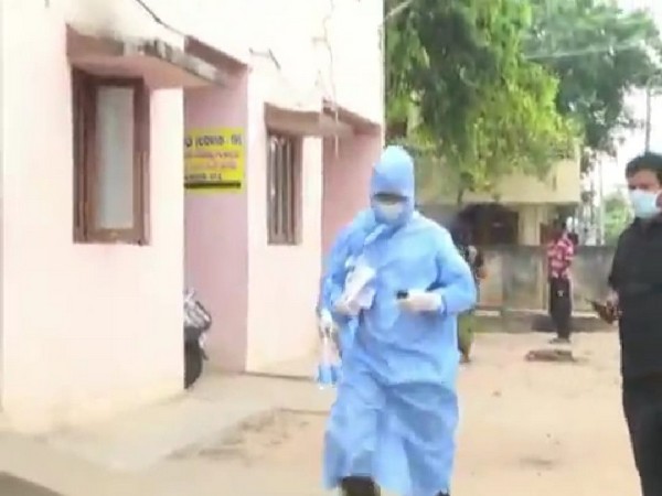 A file photo of Kothagudem DSP who tested positive for coronavirus. 