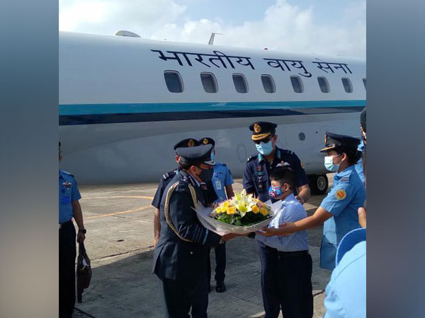IAF Chief RKS Bhadauria arrives on a 3-day visit to Dhaka 