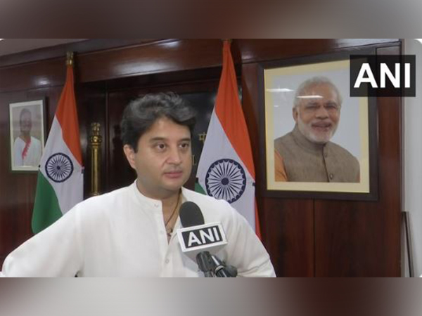 Union Civil Aviation Minister Jyotiraditya Scindia (Photo/ANI)