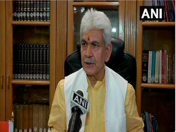 Jammu and Kashmir Lieutenant Governor Manoj Sinha (File Photo/ANI)