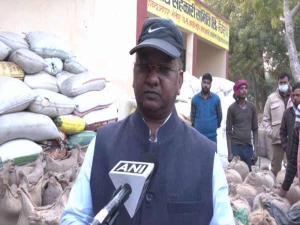Deputy General Manager (Lucknow, UP Region) of Food Corporation of India Jag Prasad (Photo/ANI)