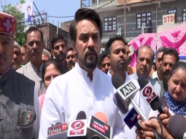 Union Minister Anurag Thakur (Photo:ANI)