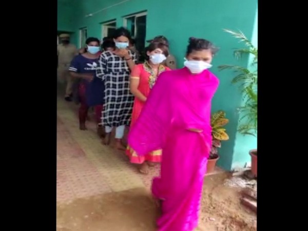 Visual from Bharatpur police station (Photo/ANI)