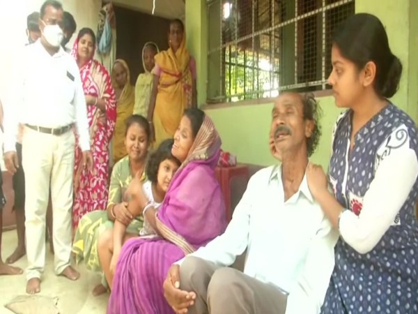 Family of the deceased couple in Balipur village (Photo/ANI)
