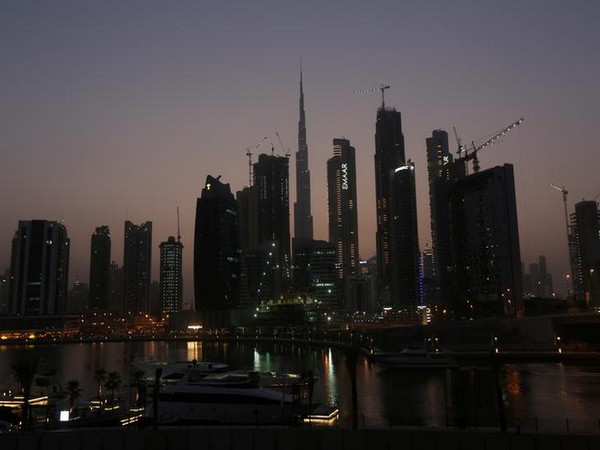 A view of Dubai skyline