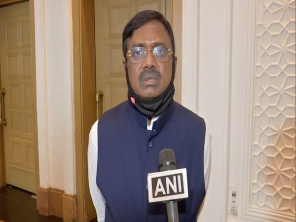 Telangana BJP leader G Vivekanand speaking to ANI in Hyderabad on Thursday.