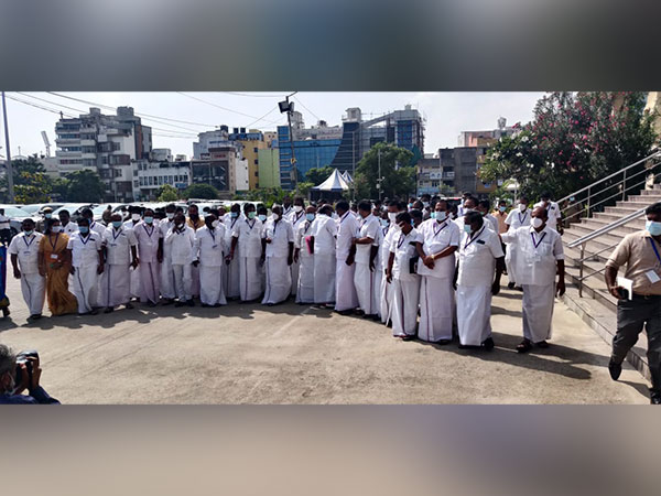 MLAs in Tamil Nadu state Assembly. (ANI/photo)