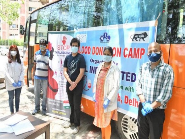 Kanav Dewan at his awareness campaign of thalassemia   