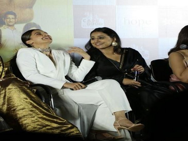 Taapsee Pannu and Vidya Balan, Image courtesy: Instagram 