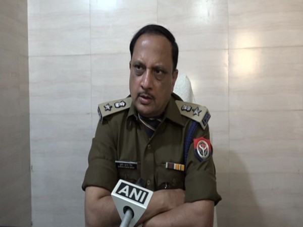 Senior Superintendent of Police of Agra, Sudhir Kumar Singh speaks to ANI (Photo/ANI) 