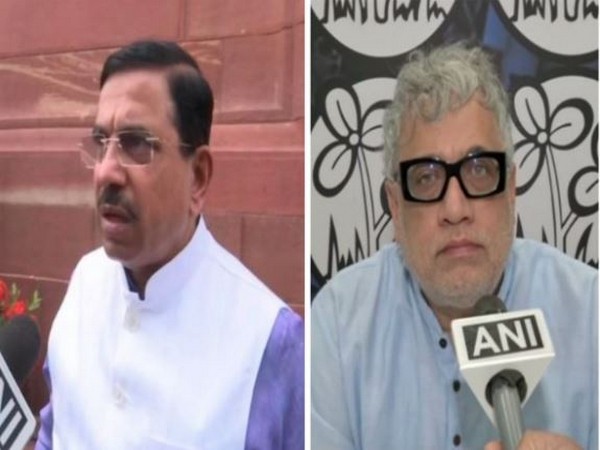 Union Minister Pralhad Joshi slams TMC leader Derek O'Brien (Photo/ANI)