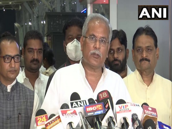 Chhattisgarh Chief Minister Bhupesh Baghel (File photo/ANI)