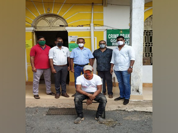 Goa Crime Branch team with accused. (Phoo/ANI)