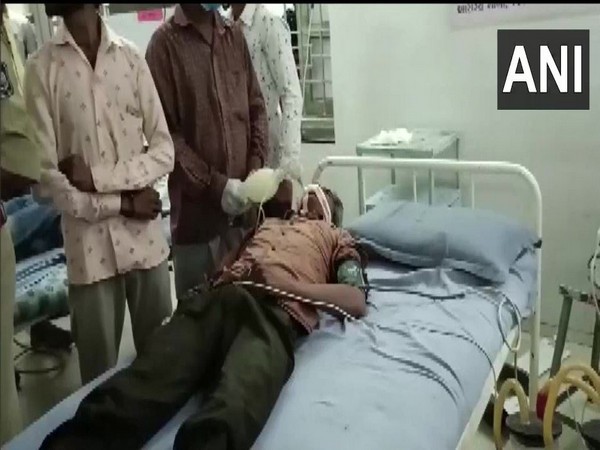 Visual of a person undergoing treatment after consumption of spurring liquor (Photo/ANI)