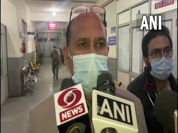 Block Medical Officer of Community Health Centre, Dr Gopal Dutt (Photo/ANI)
