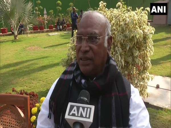 Leader of the Opposition in Rajya Sabha Mallikarjun Kharge (Photo/ANI)