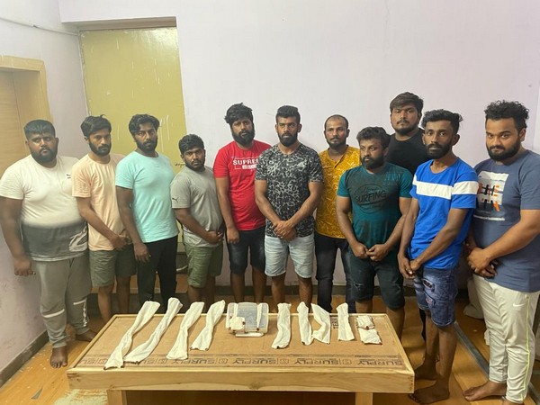 12 rowdy persons arrested by CCB on Thursday night. (Photo/ANI)