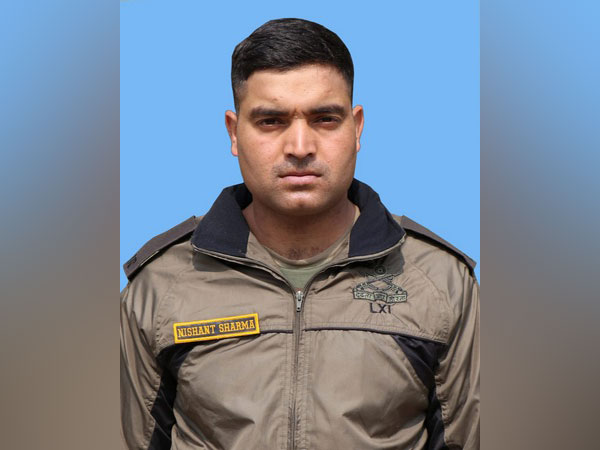 Nk Nishant Sharma of 10 Jammu and Kashmir Rifles. 