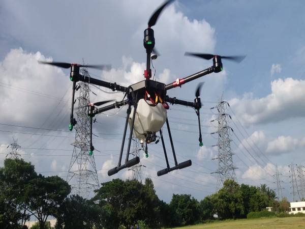 Garuda Aerospace has come up with an innovative solution to disinfect areas