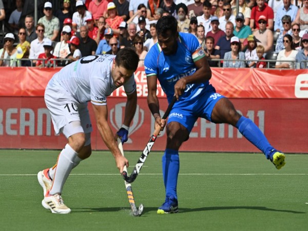 Belgium and Indian players in action (Photo/Hockey India)
