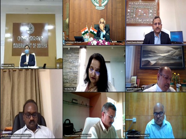 A visual from the meeting. (Photo/ANI)