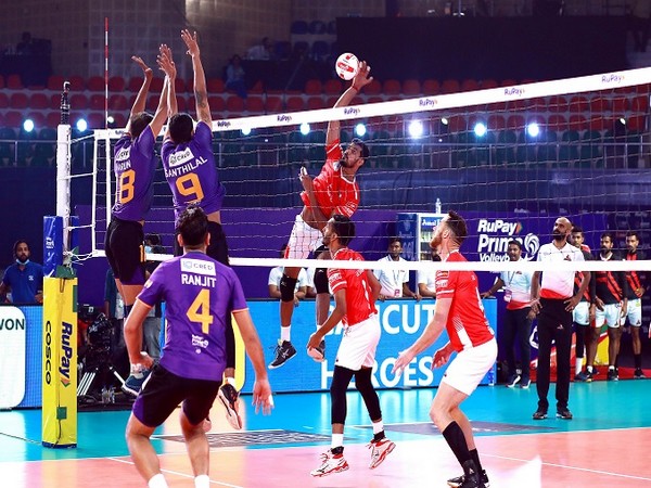 Calicut Heroes  in action (Image: PVL)