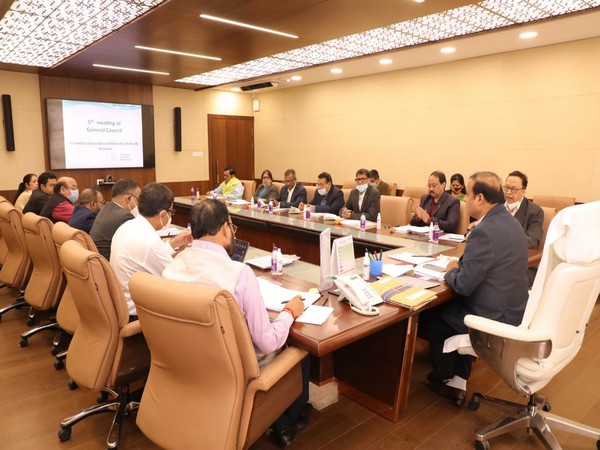 A visual from the meeting. (Photo/ANI)