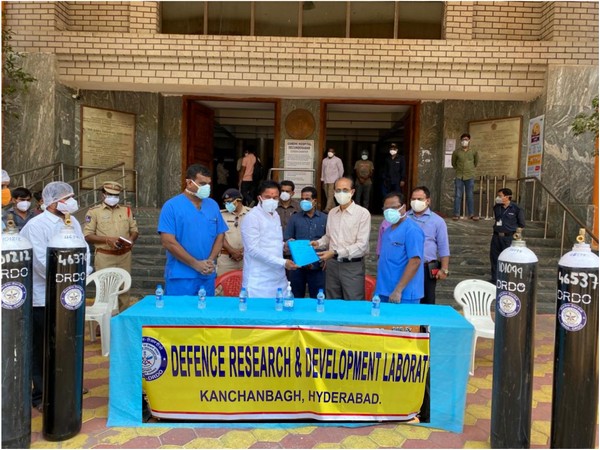DRDO delivers medical oxygen to Gandhi Hospital in Secunderabad