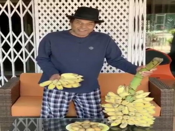 A still from the video of actor Dharmendra Deol (Image courtesy: Twitter)