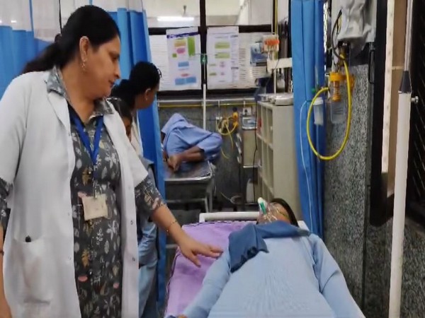 Those injured in the Haryana roadways bus accident being treated at hospital. (Photo/ANI)