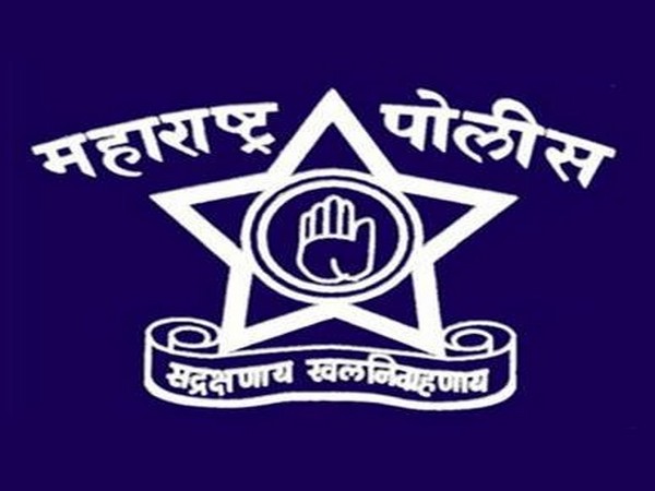 Maharashtra police logo. Photo/Twitter