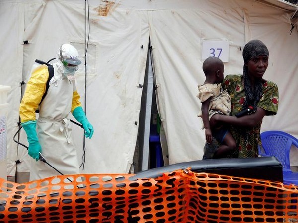 An Ebola treatment centre in DR Congo (Image source: Reuters)