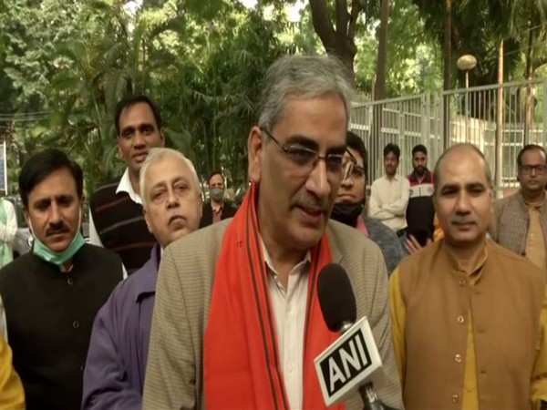 AK Bhagi, the DUTA President. (Photo/ANI)