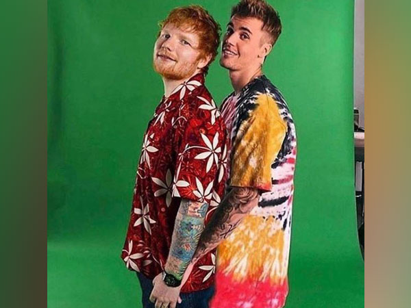 Ed Sheeran and Justin Bieber, Image courtesy: Instagram