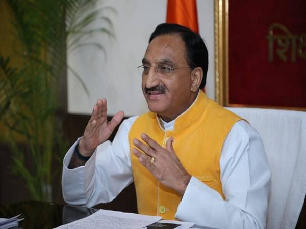 Union Minister for Education, Ramesh Pokhariyal (File Photo/ANI) 