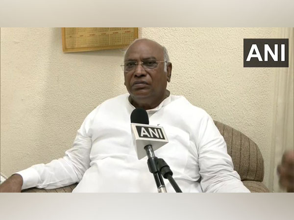 Congress leader and Leader of Opposition in the Rajya Sabha Mallikarjun Kharge. (ANI/photo)