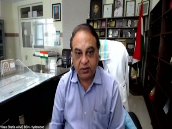 Dr Vikas Bhatia, Executive Director, All India Institute of Medical Sciences, Bibinagar (Photo:ANI)