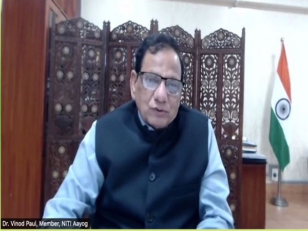 Niti Aayog Member (Health) Dr VK Paul (Photo/ANI)