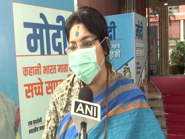 Uttarakhand BJP co-incharge, Locket Chatterjee (Photo/ANI)