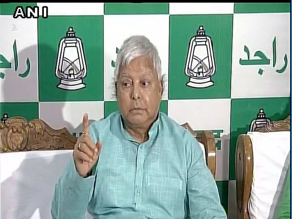 President of Rashtriya Janata Dal Lalu Prasad Yadav. (ANI/ File photo)
