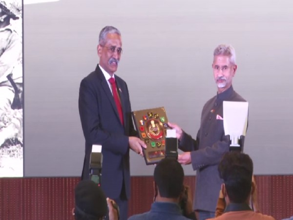 Visuals from celebration of Vijay Diwas organised by BSF (Photo:ANI)