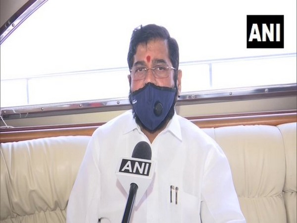 Maharashtra Urban Development Minister and Shiv Sena leader Eknath Shinde (Photo/ANI) 