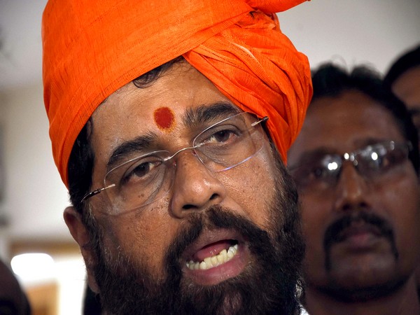 Rebel Shiv Sena leader Eknath Shinde (File Photo/ANI)