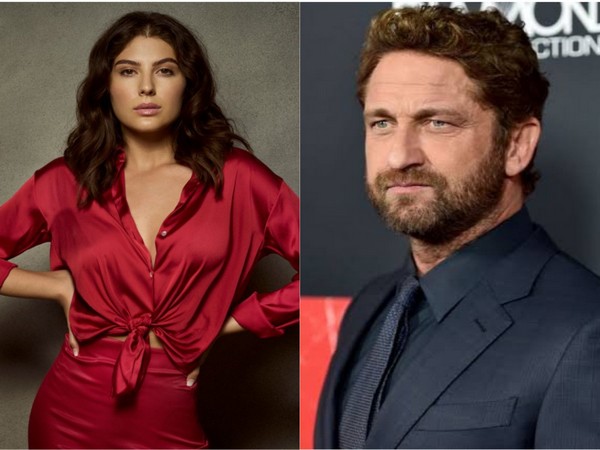 Elnaaz Norouzi and Gerard Butler