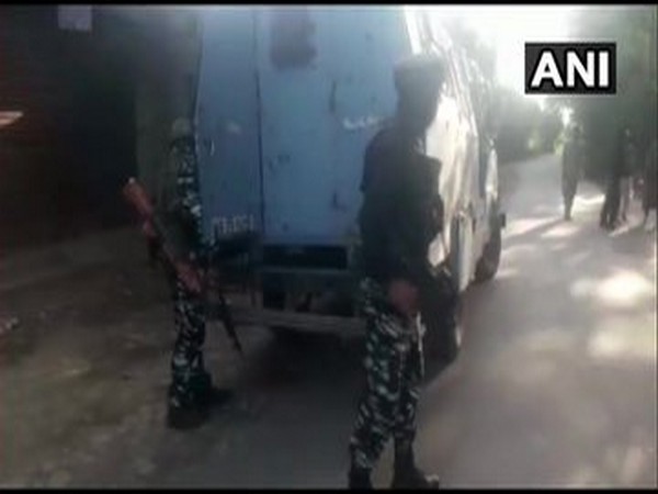 Visual from encounter site in Shopian. [Photo/ANI]
