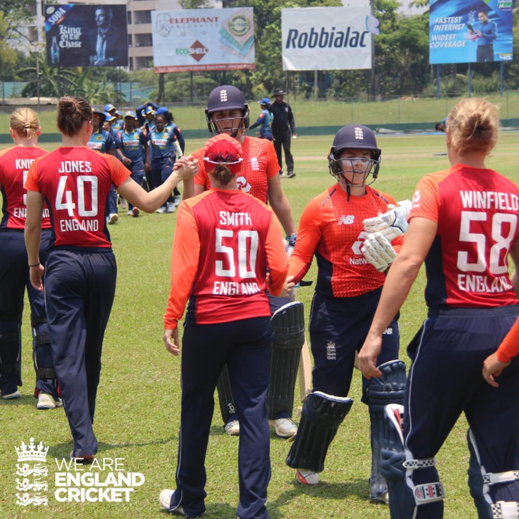 Team England at the P Sara Oval (Photo/England Cricket Twitter)